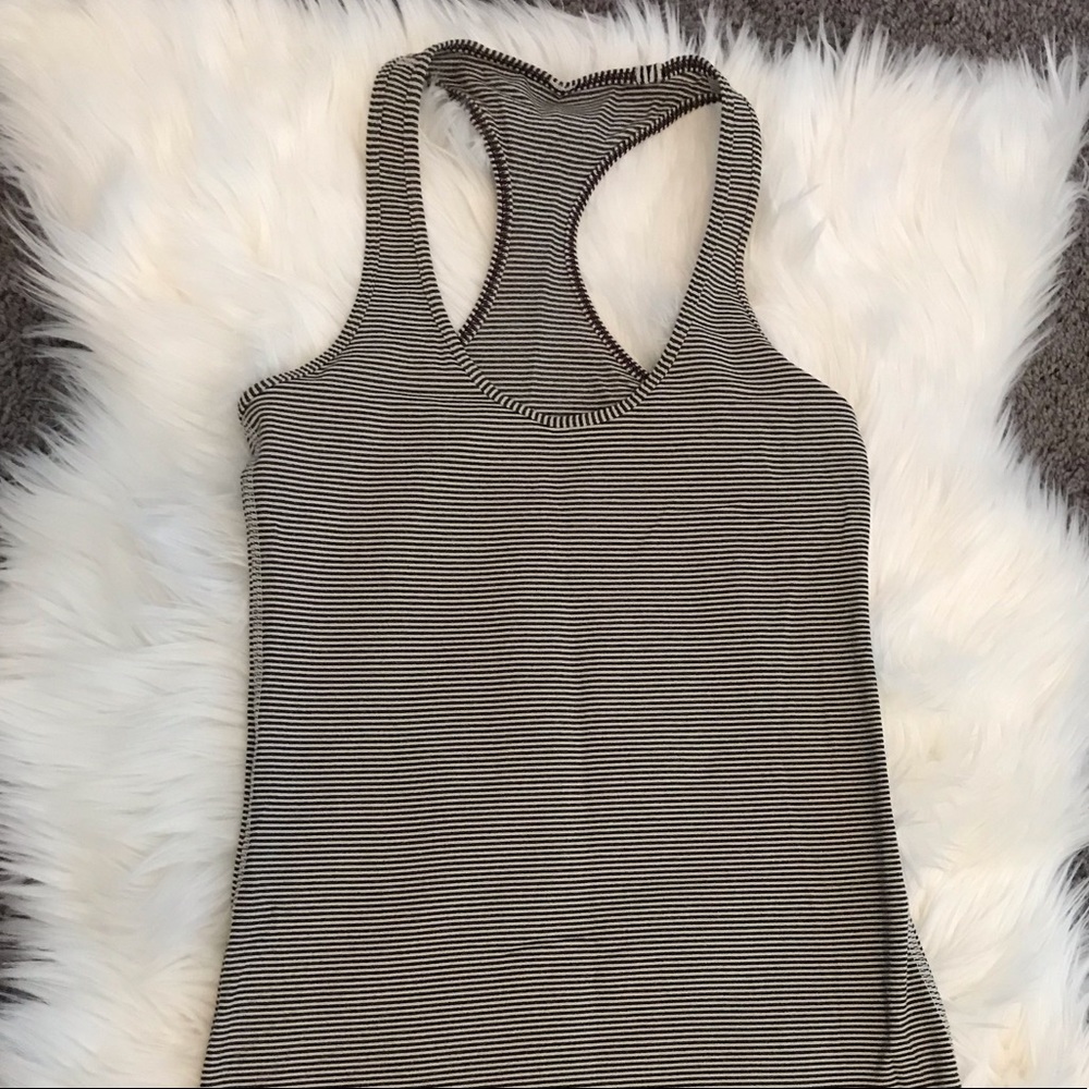 Lululemon Long Striped Tank Top